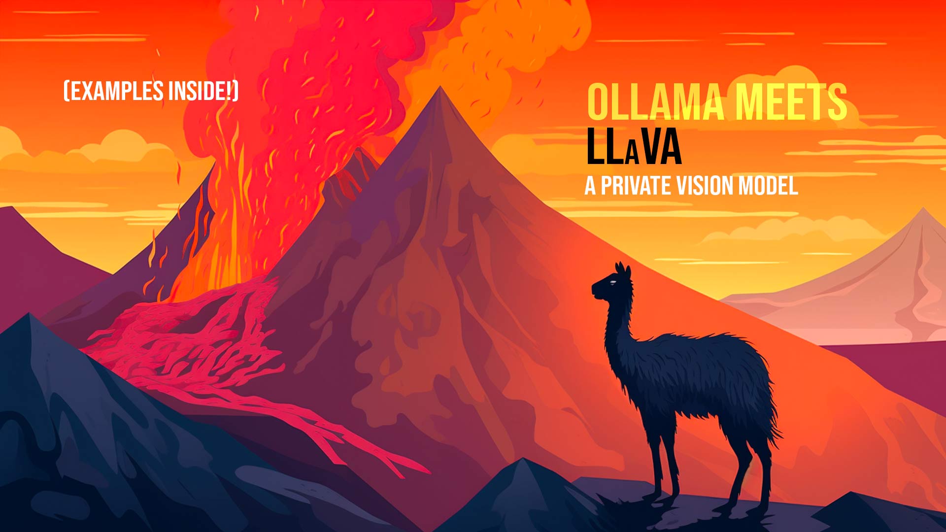 Your private AI can have eyes. Ollama with the LLaVA model