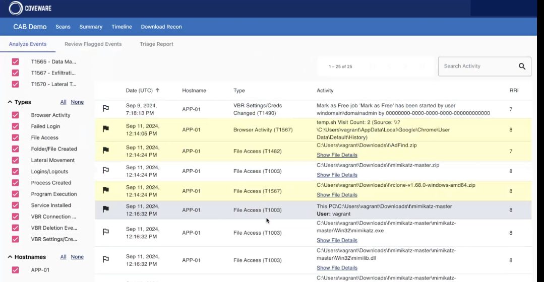 Veeam Recon Scanner