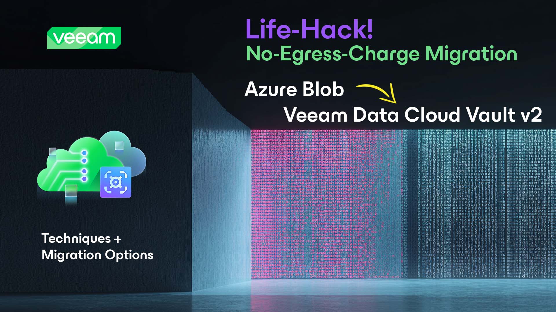 Avoid Egress Fees: Migrate to Veeam Data Cloud Vault v2 Today