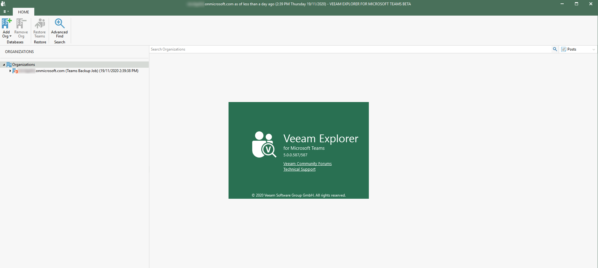 Backup Microsoft Teams with Veeam and Restore it with the new Teams Explorer