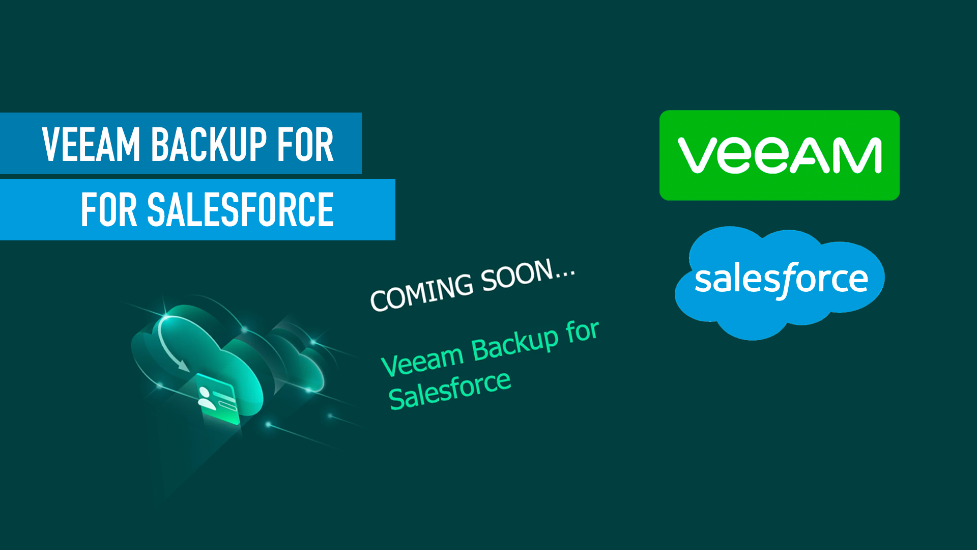 Salesforce Backup with Veeam