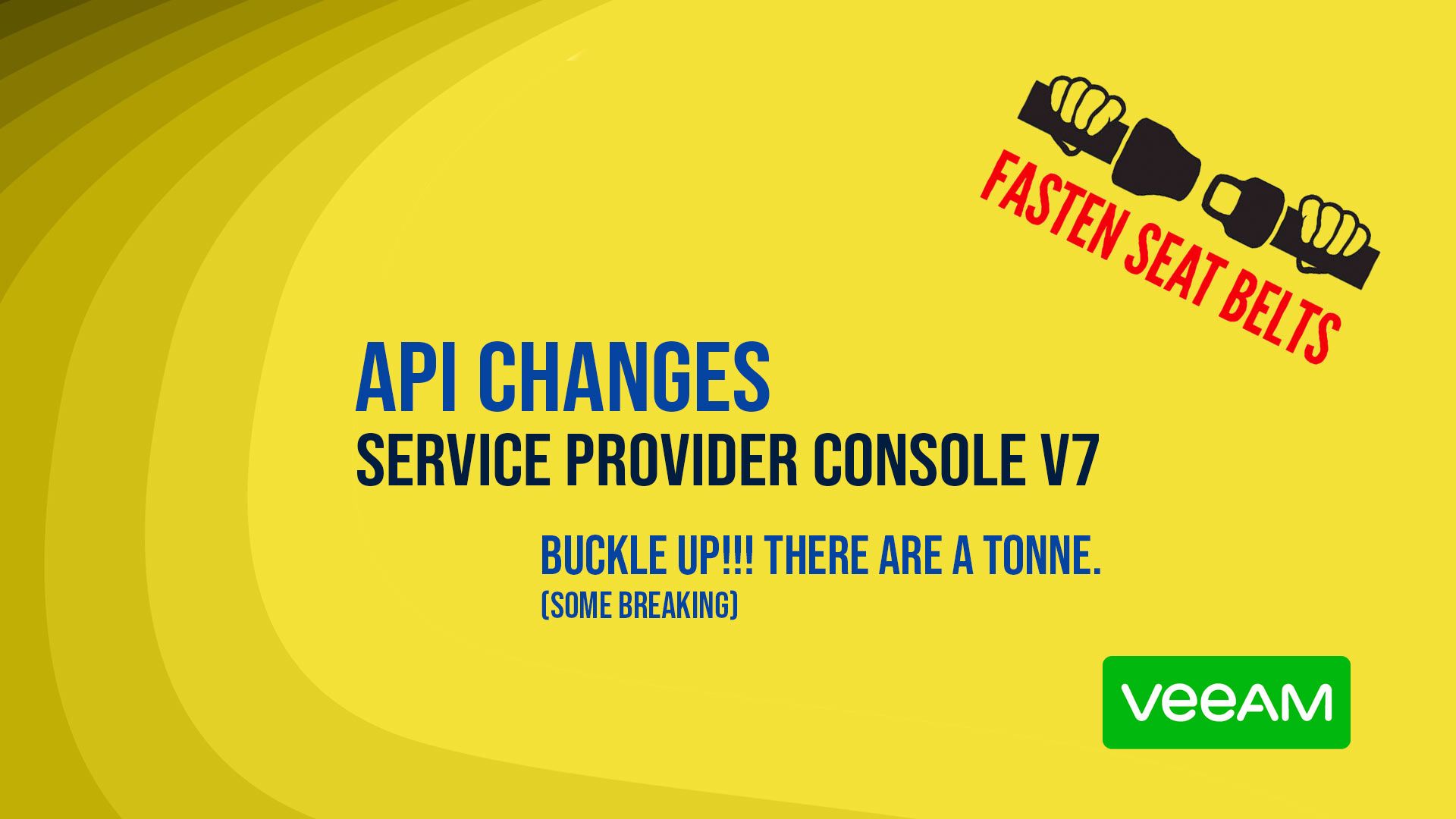 Veeam Service Provider Console 7 API Changes v3.3