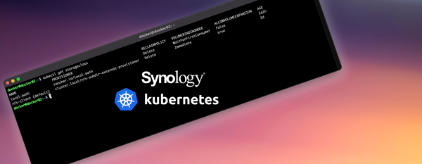 Persistent storage class in Kubernetes backed by Synology NFS