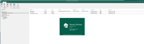 Getting started with Veeam Backup for Microsoft 365 v6