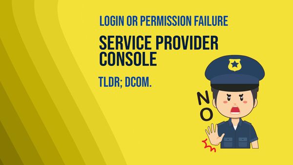 Service Provider Console can't connect to Cloud Connect Server, invalid user or permissions
