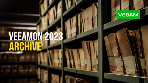VeeamON 2023 Miami Archive
